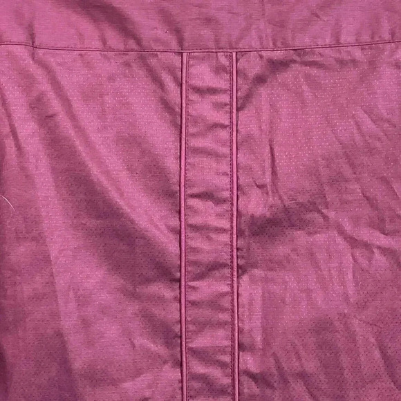 Guess men's long sleeve textured button down shirt red Size Large Occasion Party - Picture 4 of 14